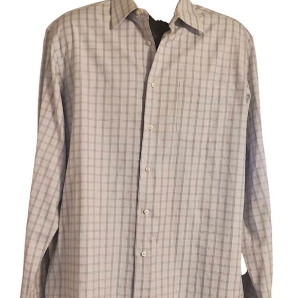 HUGO BOSS Men's Long Sleeve Button Down Shirt Size 17.5 36/37 - Picture 2 of 5